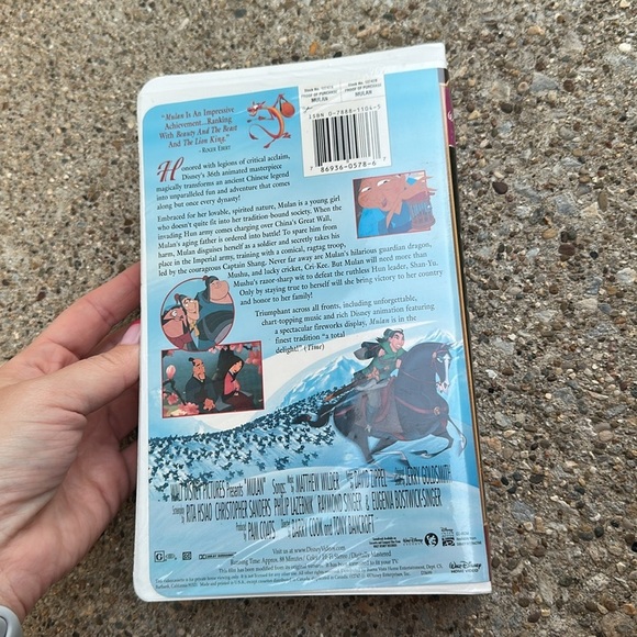 Mulan VHS Tape - Picture 2 of 3